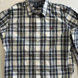 U.S. Polo Assn XL plaid long sleeve men’s shirt